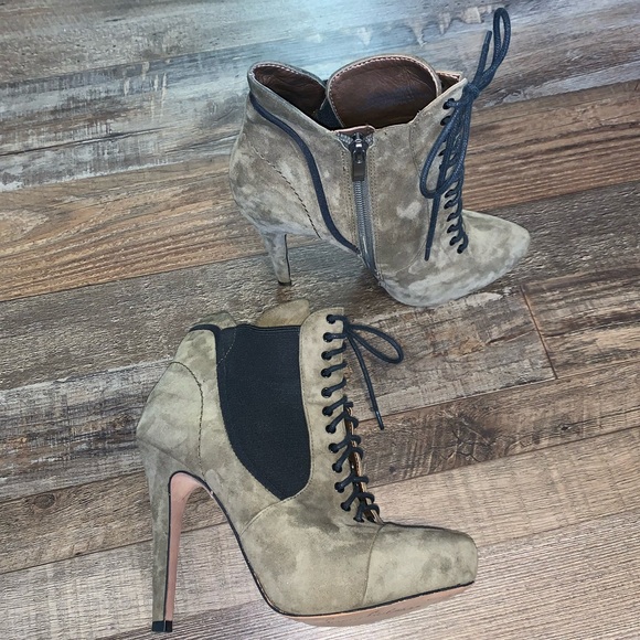Taupe&black Sam Edelman Heals size 6